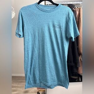 Men's Hurley Heather Blue Crewneck T-Shirt